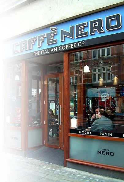 caffe nero coffee shop entrance